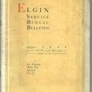 Elgin Service Bureau Bulletin Using Genuine Watch Material 1919