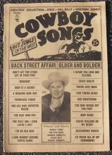 Cowboy Songs No. 25 Hit Songs of the West Ernest Tubb/Pee Wee King/George Morgan