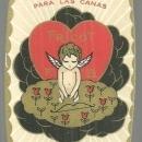 Vintage Label for Agua Fricot Perfume, Barcelona, Spain