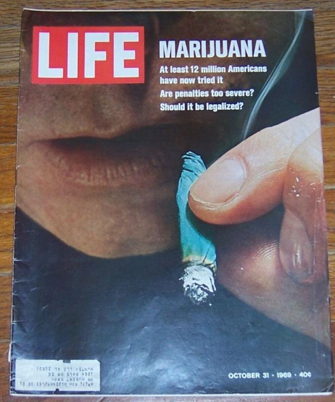 Life Magazine October 31, 1969 Marijuana on the cover/Wild Colorado/Puppets