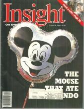 Insight on the News Magazine October 30, 1989 The Mouse That Ate Orlando