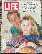 Life Magazine October 18, 1968 Paul Newman directs Joanne Woodward on Cover