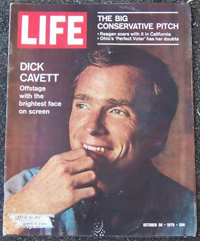 Life Magazine October 30, 1970 Dick Cavett on Cover