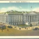 Vintage Unused Postcard of U. S. Treasury, Washington D. C.