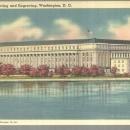 Vintage Unused Postcard of Bureau of Printing and Engraving, Washington D. C