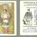 Victorian Trade Card for Liebig Extract with Lovely Lady From Paraguay