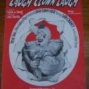 Laugh Clown Laugh From the Movie Starring Lon Chaney 1928 Sheet Music