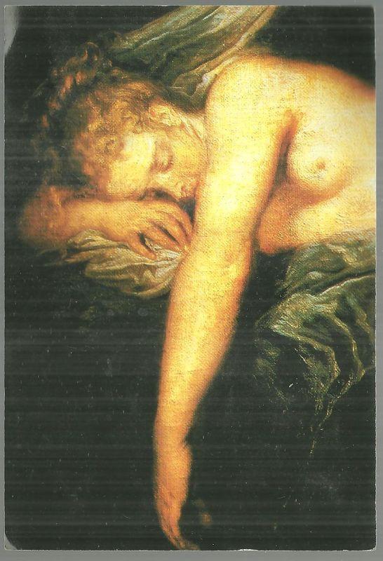 Postcard Advertising Perfume: The Story of a Murderer by Patrick Suskind 1986