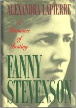 Fanny Stevenson by Alexandra Lapierre 1995 1st edition with Dust Jacket