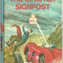 Sinister Sign Post by Franklin Dixon Hardy Boys #15 Matte Blue Cover 1968