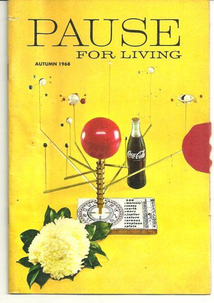Pause for Living Coca Cola Magazine Autumn 1968 Light Up With Candles