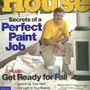This Old House Magazine September 2003 Secrets of a Perfect Paint Job Cover