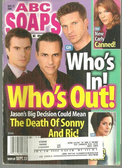 ABC Soaps in Depth September 27, 2005 General Hospital Who's In Who's Out