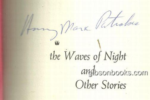 Waves of Night and Other Stories Signed by Harry Mark Petrakis 1969 1st ed DJ