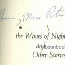 Waves of Night and Other Stories Signed by Harry Mark Petrakis 1969 1st ed DJ