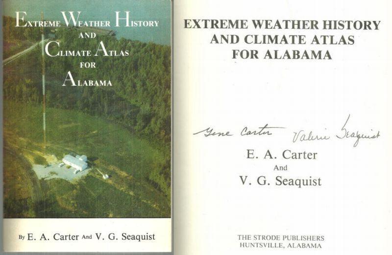Extreme Weather History and Climate Atlas for Alabama Signed 1984