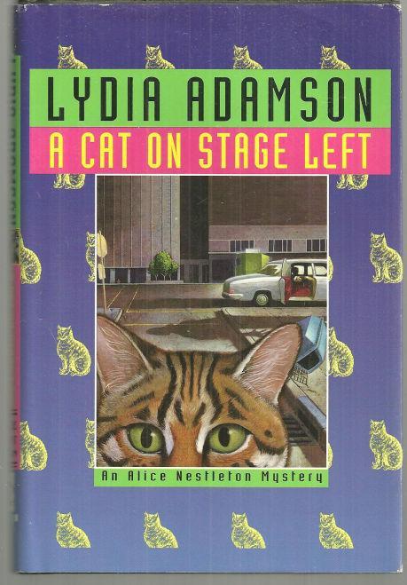 Cat on Stage Left An Alice Nestleton Mystery by Lydia Adamson 1998 with DJ