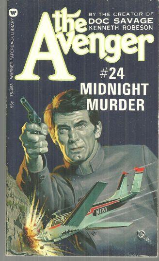 Midnight Murder by Kenneth Robeson Avenger #24 1974 Vintage Paperback