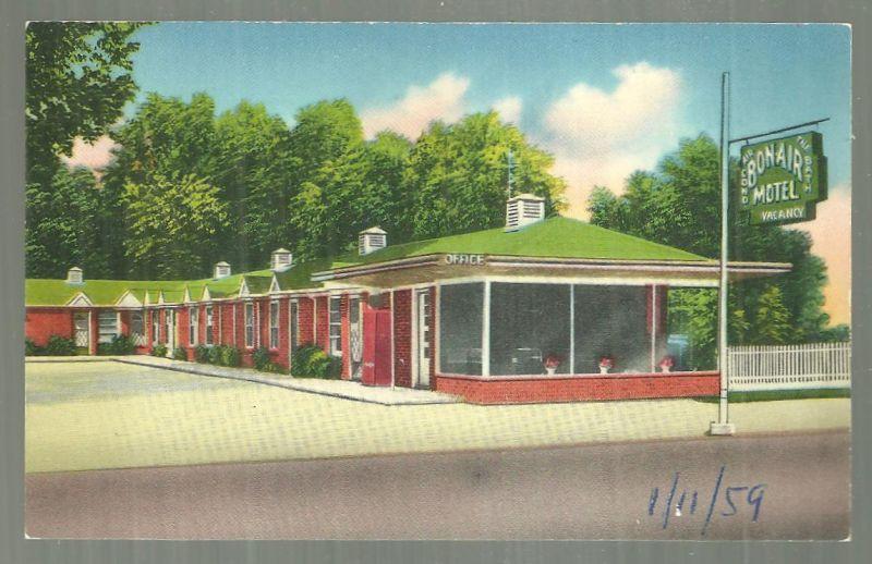 Postcard of Bon-Air Motel, US Highway 231, 431 North, Huntsville, Alabama