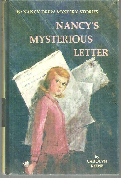 Nancy's Mysterious Letter by Carolyn Keene Nancy Drew #8 1968 Yellow Matte