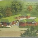 Postcard of the Kay's Motel, US 231-241 South Huntsville, Alabama 1955
