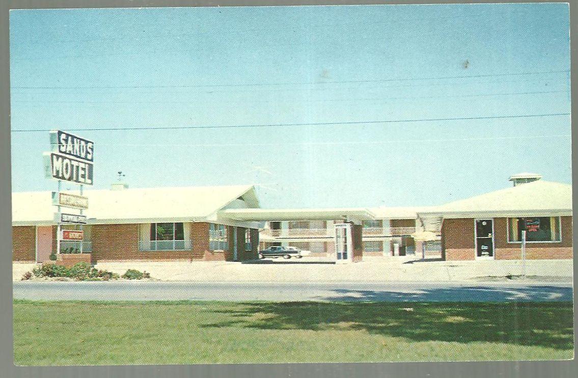 Vintage Unused Postcard of the Sands Motel, Highway 64 East, Conway, Arkansas