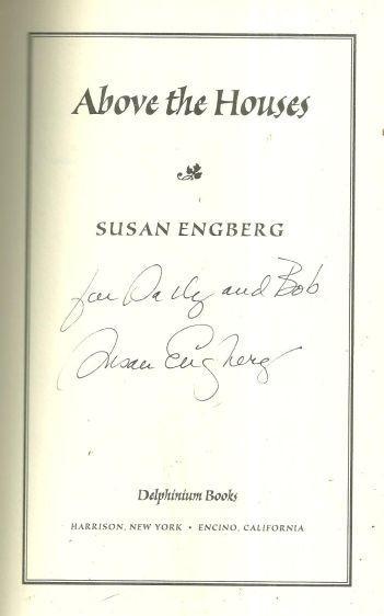 Above the Houses Stories Signed by Susan Engberg 2008 1st edition w/ Dustjacket
