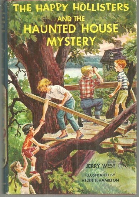 Happy Hollisters and the Haunted House Mystery by Jerry West 1962 Series #21 DJ