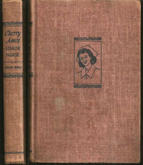 Cherry Ames Senior Nurse by Helen Wells 1944 Girl's Series #2 Red Tweed Cover