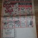 1964 Western Tire Auto Store Mishawaka Indiana Christmas Gift Sale Newspaper Ad
