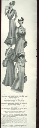 National Cloak Company 1901 Advertisement