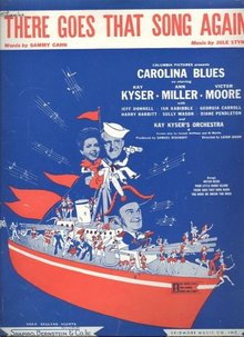 There Goes That Song Again Kay Kyser 1944 Sheet Music
