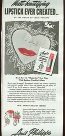 1943 World War II Louis Philippe Magazine Advertisement
