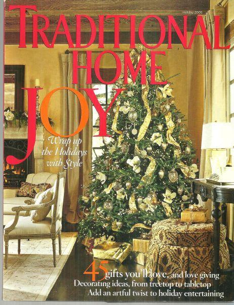 Traditional Home Magazine Holiday 2005 Catskills Christmas/Christmas Dinner