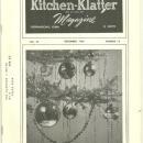 Kitchen Klatter Magazine December 1960 Holiday Recipes/Christmas 100 Years Ago