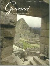 Gourmet Magazine February 1980 Cuzco and Machu Picchu