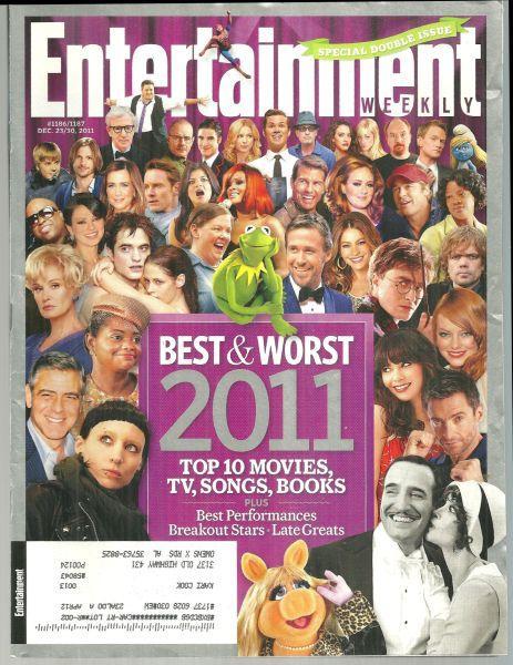 Entertainment Weekly Magazine December 23/30, 2011 2011 Year-End Double Issue