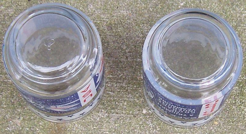 Set of Two Vintage Apollo 13 Safe Return Aquarius Space Drinking Glasses