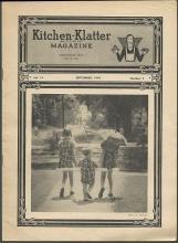 Kitchen Klatter Magazine September 1949 School Lunches and School Day Party
