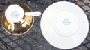 RW Bavaria Gold Lustre Demi Cup and Saucer