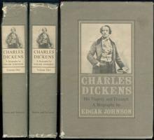 Charles Dickens His Tragedy and Triumph Two Volumes by Edgar Johnson 1952 DJ