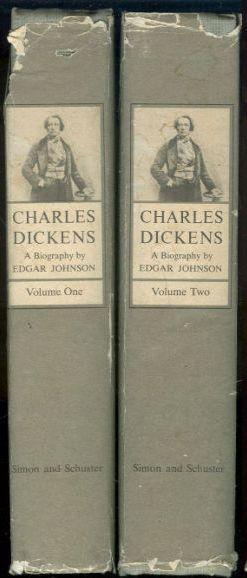 Charles Dickens His Tragedy and Triumph Two Volumes by Edgar Johnson 1952 DJ
