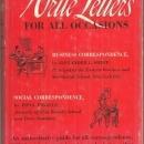 How to Write Letters for All Occasions by Alexander Sheff and Edna Ingalls 1942