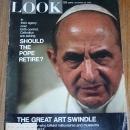 Look Magazine December 10, 1968 Should the Pope Retire on cover/Football 1968