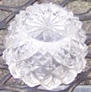 Clear Diamond and Sunburst Open Individual Salt