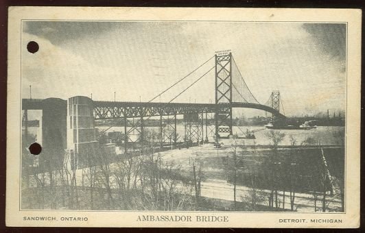 Ambassador Bridge, Sandwich, Ontario Detroit, Michigan