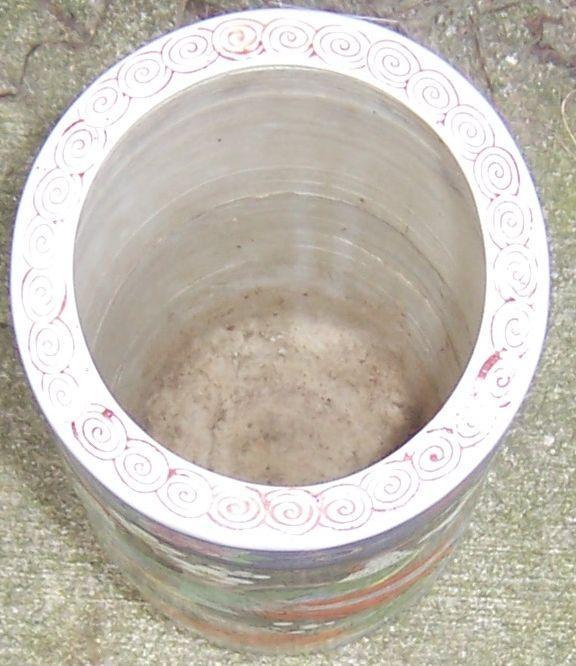 Large Vintage Made in Japan Vase with Brightly Colored Birds and Flowers