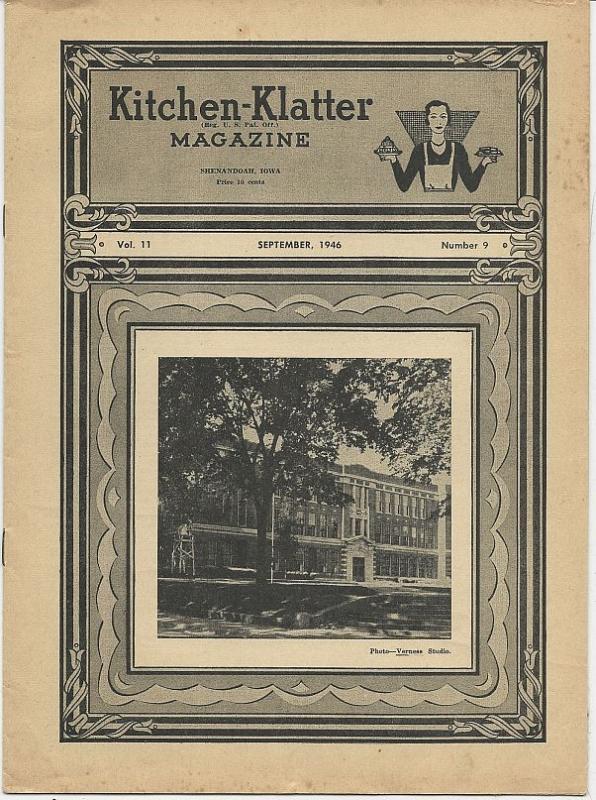 Kitchen Klatter Magazine October 1963 Black Magic/Halloween/Parties/Recipes Kitchen Klatter Magazine October 1963 Black Magic/Halloween/Parties/Recipes