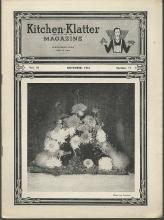 Kitchen Klatter Magazine November 1951 Thanksgiving Dinner Based on Corn/Recipes