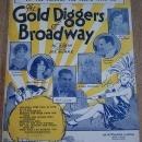 Tip Toe Through the Tulips with Me From Gold Diggers of Broadway 1929 Sheet Music